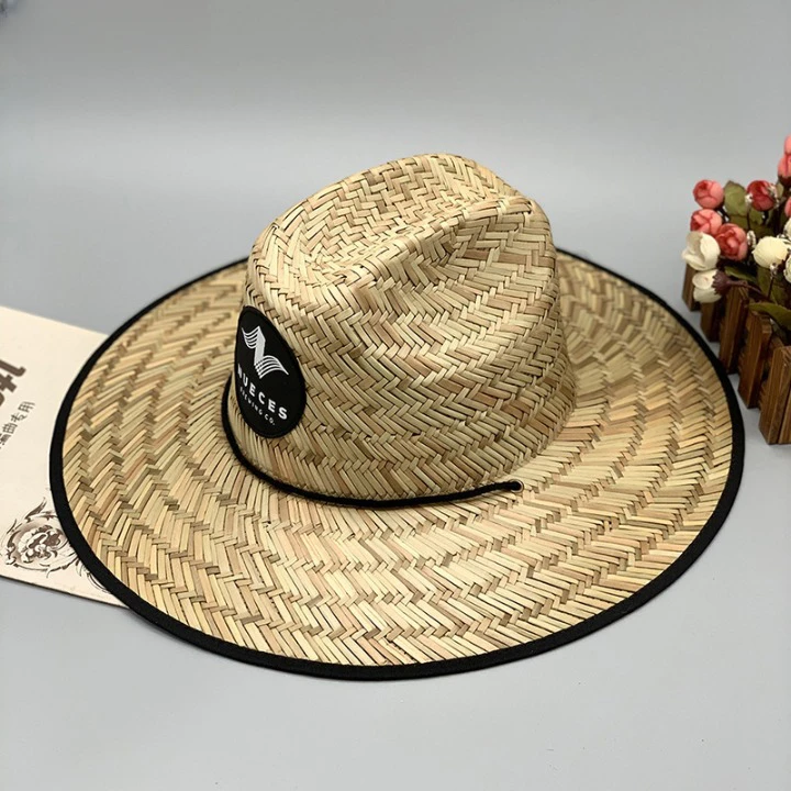 Chapeau Surf En Paille Avec Corde 5 Chapeau Surf En Paille Avec Corde – Image 3