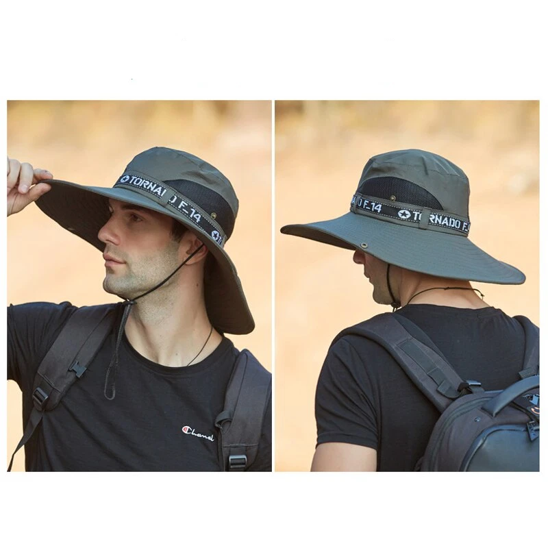 Chapeau De Randonnée Respirant à Bord Long 6 Chapeau De Randonnée Respirant à Bord Long – Image 4