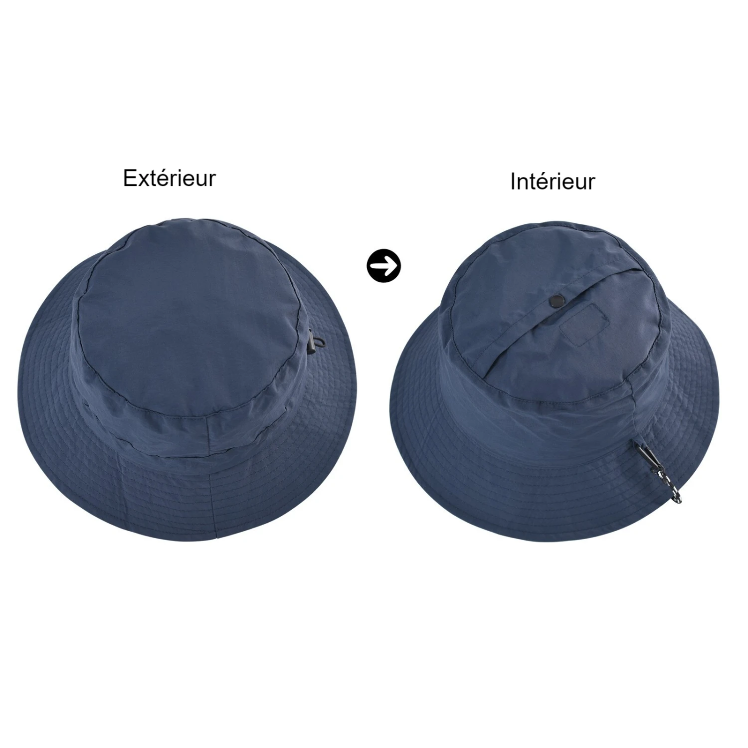 Chapeau De Randonnée Facile à Transporter 6 Chapeau De Randonnée Facile à Transporter – Image 4