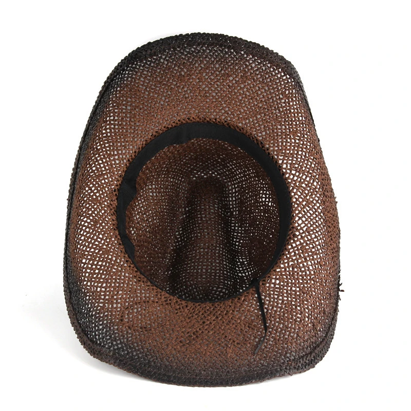 Chapeau Western Femme Marron Orné D’une Petite Tête De Taureau 6 Chapeau Western Femme Marron Orné D’une Petite Tête De Taureau – Image 4