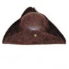 Chapeau Tricorne Unisexe Simili Cuir Marron 2 Chapeau Tricorne Unisexe Simili Cuir Marron -Chapeau Chic Soldes 0 62c063