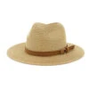Chapeau Panama Avec Ceinture En Cuir Unisexe 1 Chapeau Panama Avec Ceinture En Cuir Unisexe -Chapeau Chic Soldes 0 6eef3b