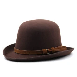 Chapeau Melon Derby En Feutre Unisexe -Chapeau Chic Soldes 0 8a5367