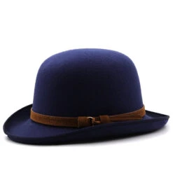 Chapeau Melon Derby En Feutre Unisexe -Chapeau Chic Soldes 0 9869d0