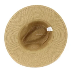 Chapeau Panama Avec Ceinture En Cuir Unisexe 10 Chapeau Panama Avec Ceinture En Cuir Unisexe -Chapeau Chic Soldes 0 b03a5b