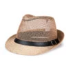 Chapeau Trilby Maille Semi-transparente En Lin -Chapeau Chic Soldes 0 b90bfb