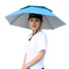 Chapeau Parapluie Double Couche Bleu 1 Chapeau Parapluie Double Couche Bleu -Chapeau Chic Soldes 0 d31c06