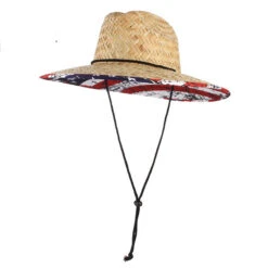 Chapeau Surf Avec Design Drapeau Américain à L’intérieur