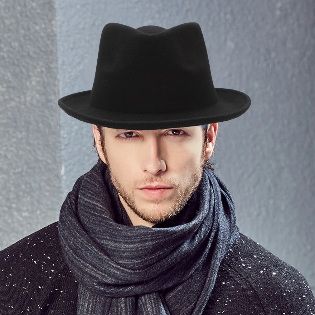 Chapeau Borsalino En Laine Noire 3 Chapeau Borsalino En Laine Noire