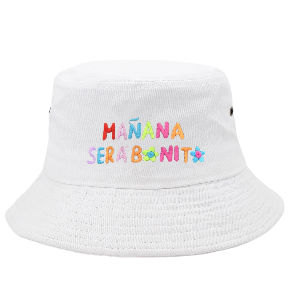 Bob En Coton Brodé Mañana Será Bonito Inspiré De Karol G 4 Bob En Coton Brodé Mañana Será Bonito Inspiré De Karol G – Image 2