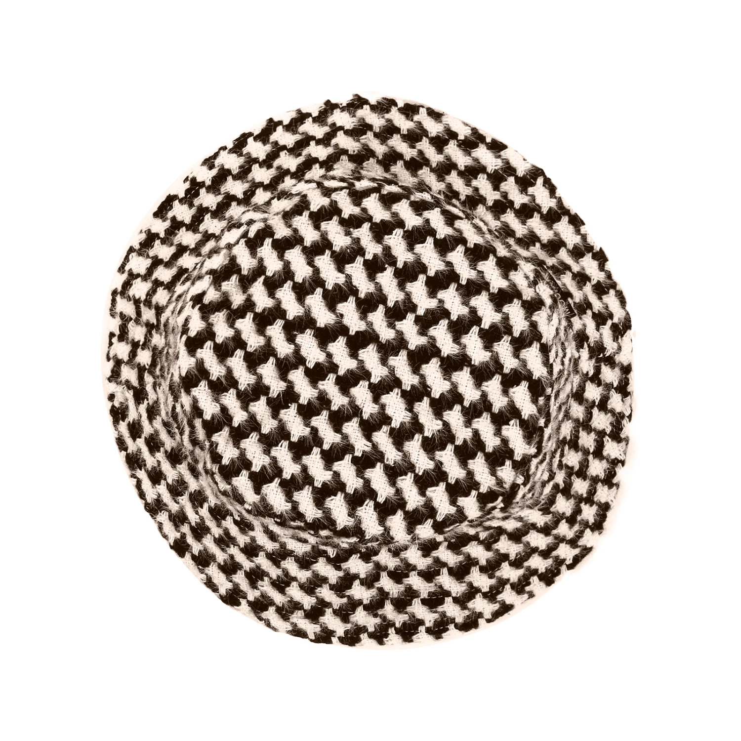 Chapeau Type Bob à Motif Patte D’oie Pour Bébé 4 Chapeau Type Bob à Motif Patte D’oie Pour Bébé – Image 3