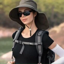 Chapeau Anti UV Vert Kaki Pour Femmes 7 Chapeau Anti UV Vert Kaki Pour Femmes -Chapeau Chic Soldes 14833 7d2c9c