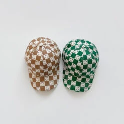 Chapeau Type Casquette à Carreaux Pour Bébés 12 Chapeau Type Casquette à Carreaux Pour Bébés -Chapeau Chic Soldes 16823 rxvsrn