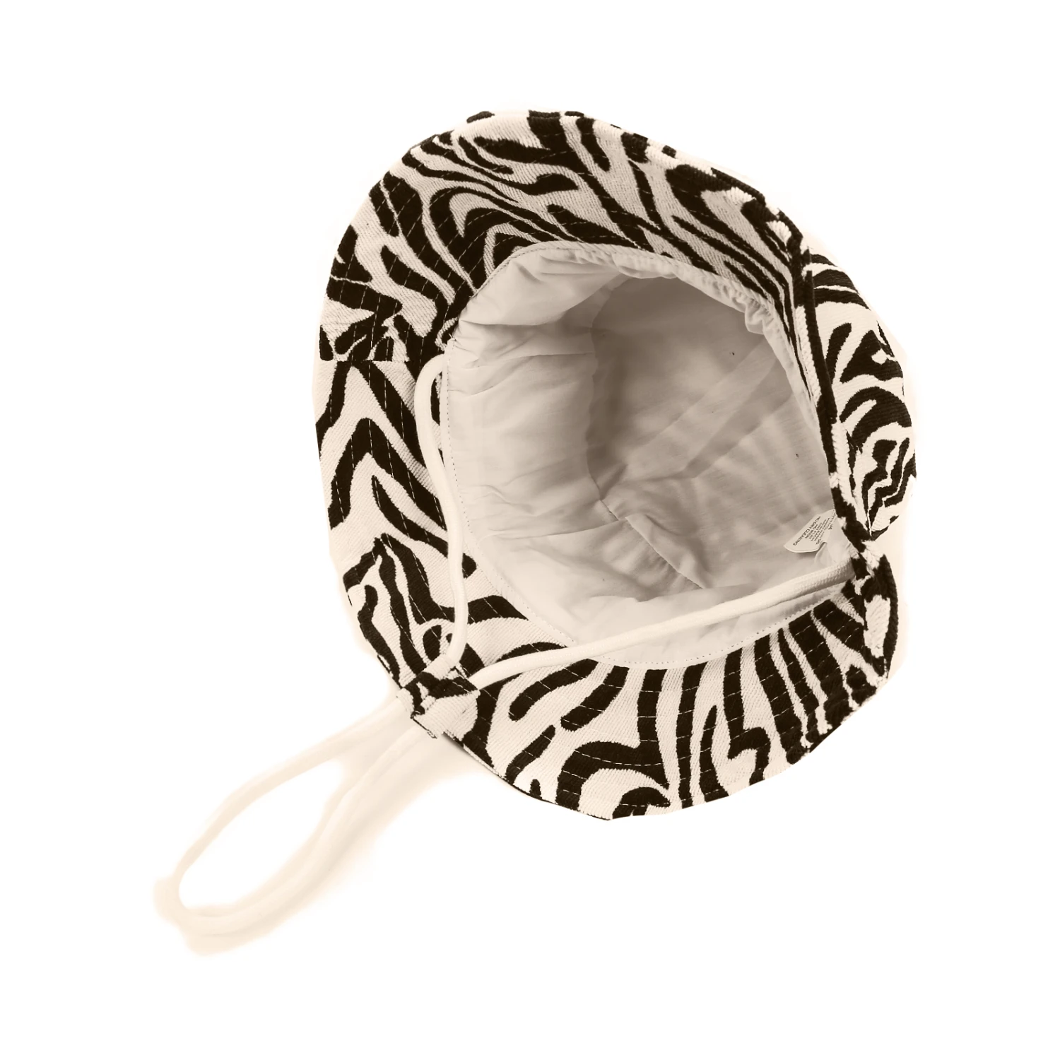 Chapeau Type Bob, à Motif Zébré Pour Bébés 4 Chapeau Type Bob, à Motif Zébré Pour Bébés – Image 2