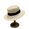 Chapeau Canotier Avec Ruban Coloré 1 Chapeau Canotier Avec Ruban Coloré -Chapeau Chic Soldes 16 clipdrop background removal