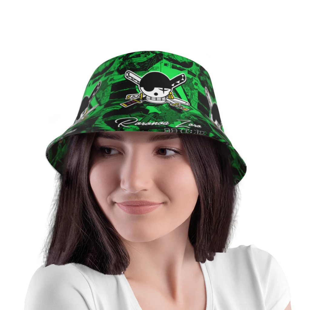Bob One Piece Vert Et Noir Avec Imprimé Skull 6 Bob One Piece Vert Et Noir Avec Imprimé Skull – Image 4