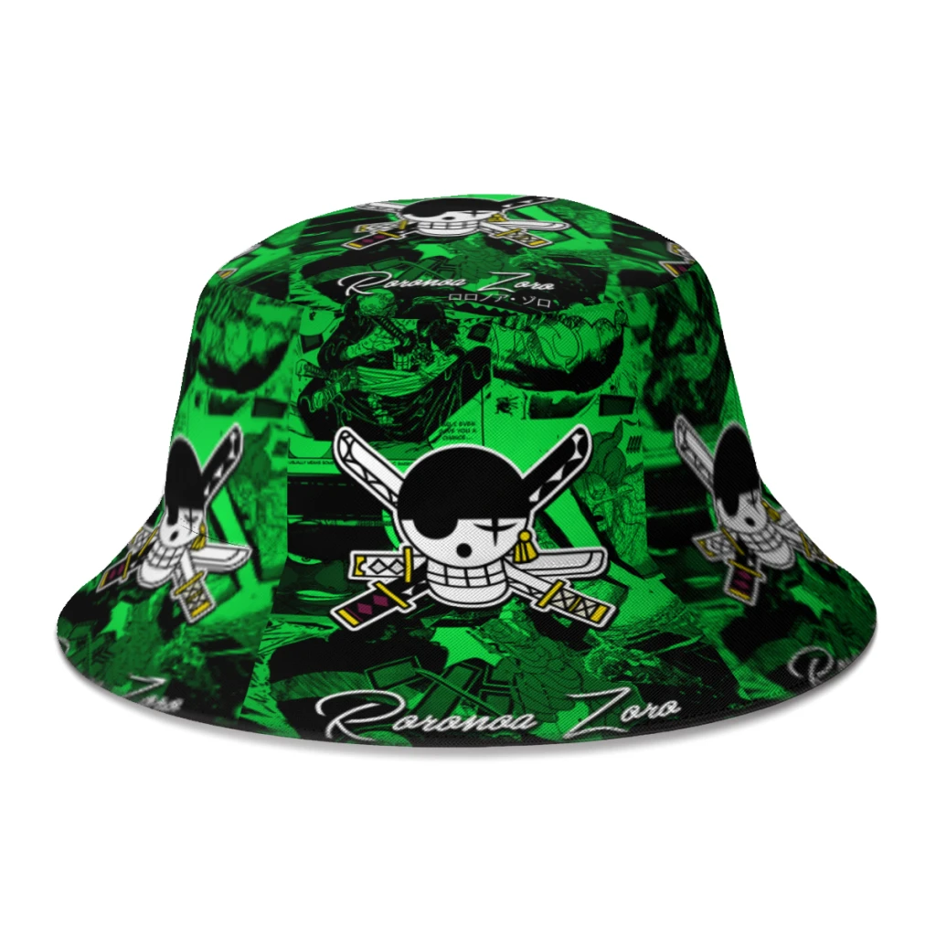 Bob One Piece Vert Et Noir Avec Imprimé Skull 3 Bob One Piece Vert Et Noir Avec Imprimé Skull