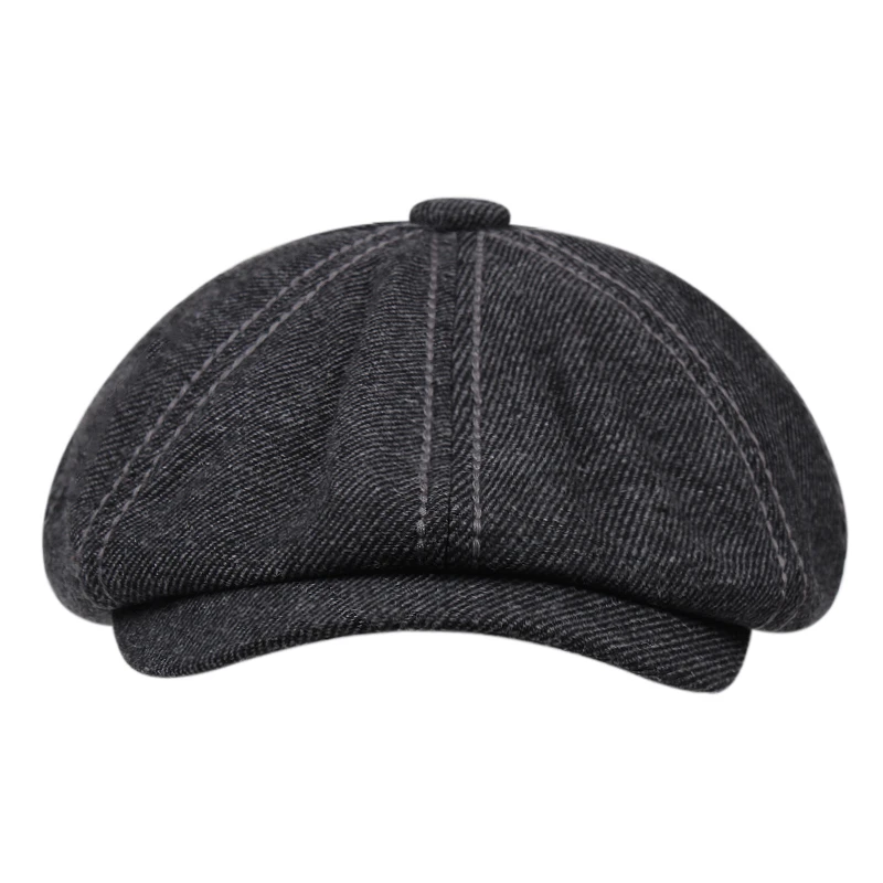 Béret En Jean Pour Homme 4 Béret En Jean Pour Homme – Image 2