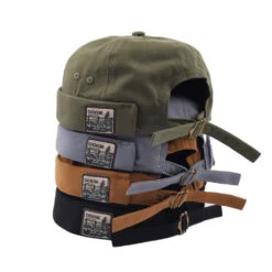 Chapeau Homme Style Bonnet D’été Sans Bord