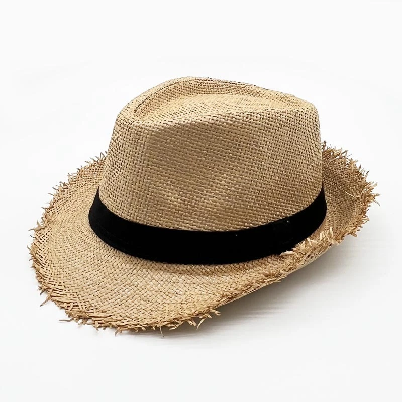 Chapeau Trilby En Paille Traditionnel 4 Chapeau Trilby En Paille Traditionnel – Image 2