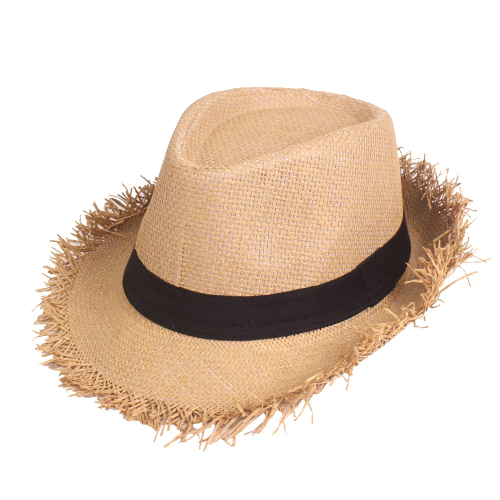 Chapeau Trilby En Paille Effilée 3 Chapeau Trilby En Paille Effilée