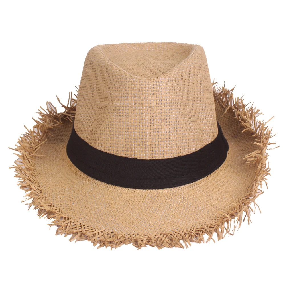 Chapeau Trilby En Paille Effilée 6 Chapeau Trilby En Paille Effilée – Image 4
