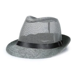 Chapeau Trilby Maille Semi-transparente En Lin 11 Chapeau Trilby Maille Semi-transparente En Lin -Chapeau Chic Soldes 19209 hfzfzn