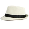 Chapeau Trilby En Coton Pour Homme Et Femme 2 Chapeau Trilby En Coton Pour Homme Et Femme -Chapeau Chic Soldes 19275 uxaigv