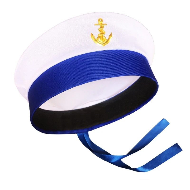 Chapeau Marin Traditionnel Bleu Et Blanc 3 Chapeau Marin Traditionnel Bleu Et Blanc