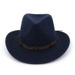 Chapeau Aventurier Avec Bande En Cuir -Chapeau Chic Soldes 1997 kpqktk
