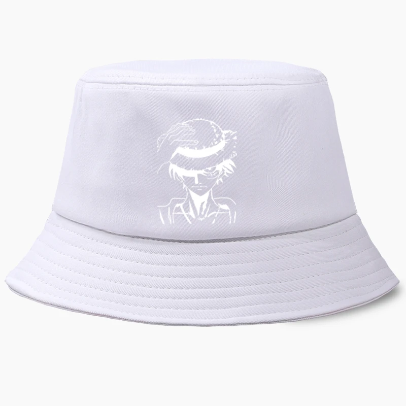 Chapeau Style Bob Luffy Avec Visage Du Héros Sur Le Devant 4 Chapeau Style Bob Luffy Avec Visage Du Héros Sur Le Devant – Image 2