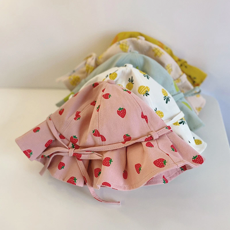 Chapeau Motif Fruit Pour Bébé 5 Chapeau Motif Fruit Pour Bébé – Image 3