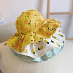 Chapeau Motif Fruit Pour Bébé