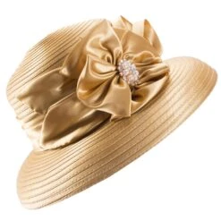 Chapeau Catherinette Chic Avec Ruban Satiné -Chapeau Chic Soldes 24052 l806xe