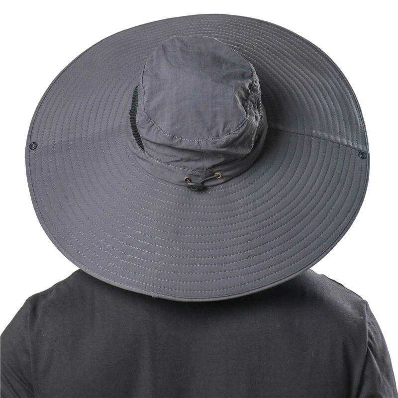 Chapeau De Brousse à Large Bord Et Respirant 5 Chapeau De Brousse à Large Bord Et Respirant – Image 3