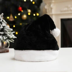 Chapeau De Noël En Peluche -Chapeau Chic Soldes 25154 lta58v