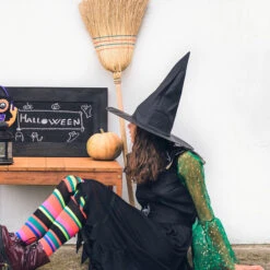 Chapeau Halloween Droit De Sorcière -Chapeau Chic Soldes 26329 jhrjpb