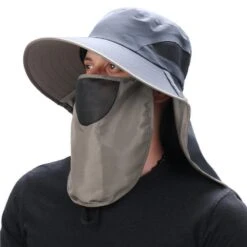 Chapeau Parasol Avec Protection Intégrale -Chapeau Chic Soldes 28645 a08205