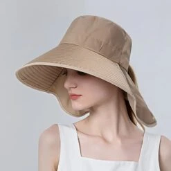 Chapeau Parasol à Grande Visière Pour Femme -Chapeau Chic Soldes 28924 3jxvbp