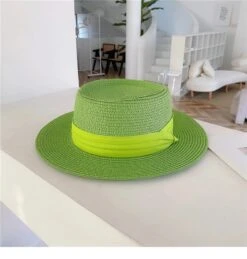 Chapeau Canotier De Soleil En Paille 15 Chapeau Canotier De Soleil En Paille -Chapeau Chic Soldes 29019 lvgosf
