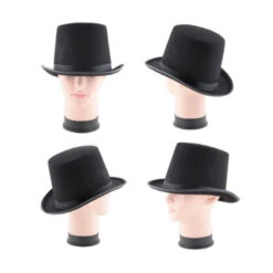 Chapeau De Magicien Noir Pour Enfant Et Adulte 12 Chapeau De Magicien Noir Pour Enfant Et Adulte -Chapeau Chic Soldes 2969 8hlqcx