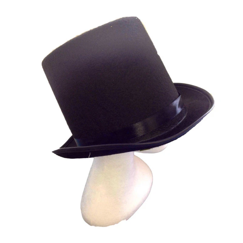 Chapeau De Magicien Noir Pour Enfant Et Adulte 6 Chapeau De Magicien Noir Pour Enfant Et Adulte – Image 4