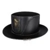 Chapeau De Magicien Noir En Cuir Synthétique 1 Chapeau De Magicien Noir En Cuir Synthétique -Chapeau Chic Soldes 29796 1ba7ba