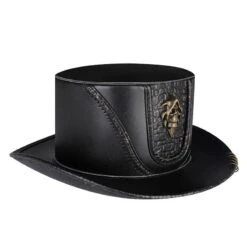 Chapeau De Magicien Noir En Cuir Synthétique 8 Chapeau De Magicien Noir En Cuir Synthétique -Chapeau Chic Soldes 29796 a2a3d4