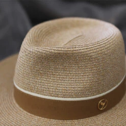 Chapeau Panama En Paille élégant -Chapeau Chic Soldes 3 20