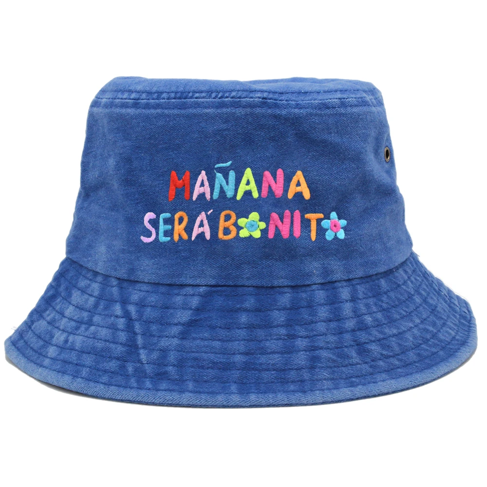 Bob En Coton Brodé Mañana Será Bonito Inspiré De Karol G 5 Bob En Coton Brodé Mañana Será Bonito Inspiré De Karol G – Image 3