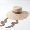 Chapeau En Paille à Bord Large Pour Femmes 2 Chapeau En Paille à Bord Large Pour Femmes -Chapeau Chic Soldes 3 58