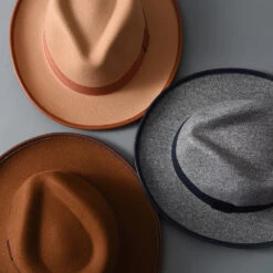 Chapeau Borsalino Aux Couleurs Intemporelles -Chapeau Chic Soldes 3013 kmugj4
