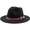 Chapeau Borsalino Avec Ceinture -Chapeau Chic Soldes 3128 ksdnnb