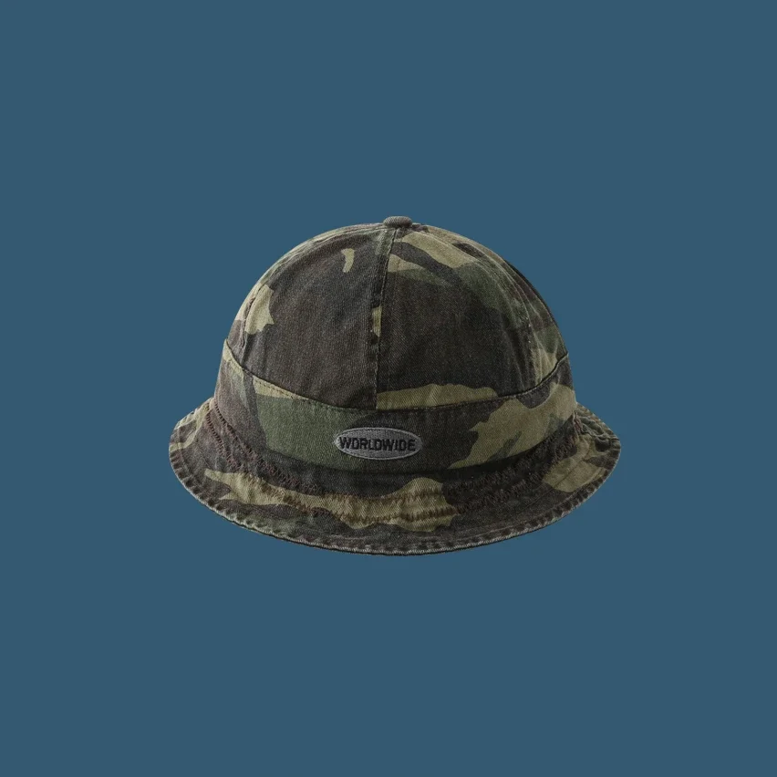 Chapeau Aventurier En Coton Unisexe Couleur Camouflage 4 Chapeau Aventurier En Coton Unisexe Couleur Camouflage – Image 3